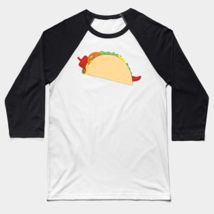 Spicy Taco Baseball T-Shirt